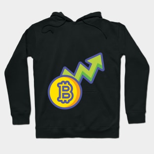 BITCOIN IS MY RISE Hoodie